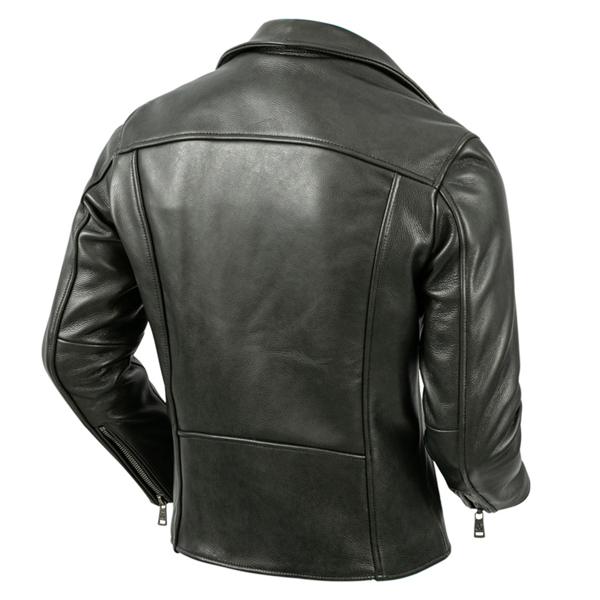 men’s biker black genuine cowhide double pointed collar brando style motorcycle rider leather jacket men’s biker black genuine cowhide double pointed collar brando style motorcycle rider leather jacket