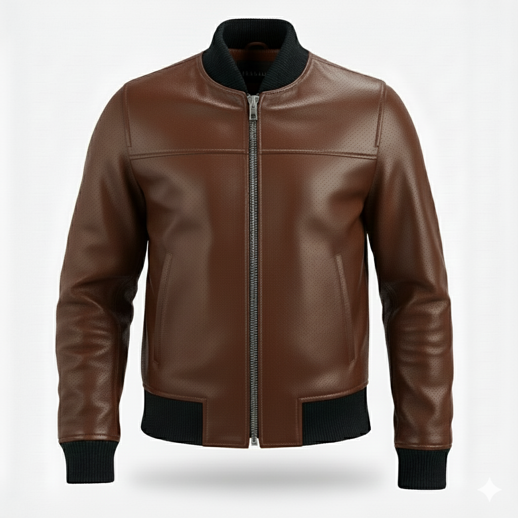 men’s premium leather style jacket men’s premium leather style jacket