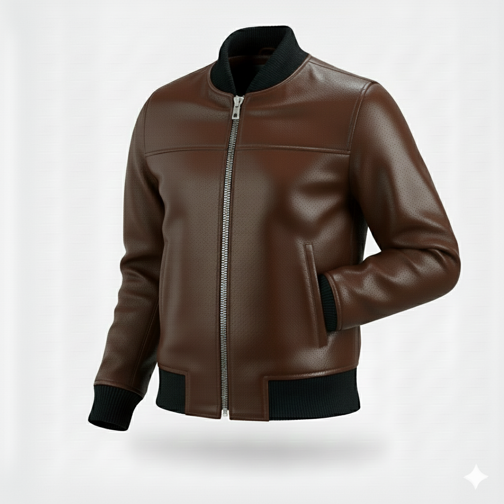 men’s premium leather style jacket men’s premium leather style jacket