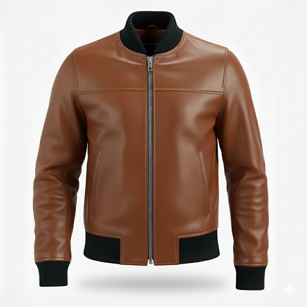 men’s premium leather style jacket men’s premium leather style jacket