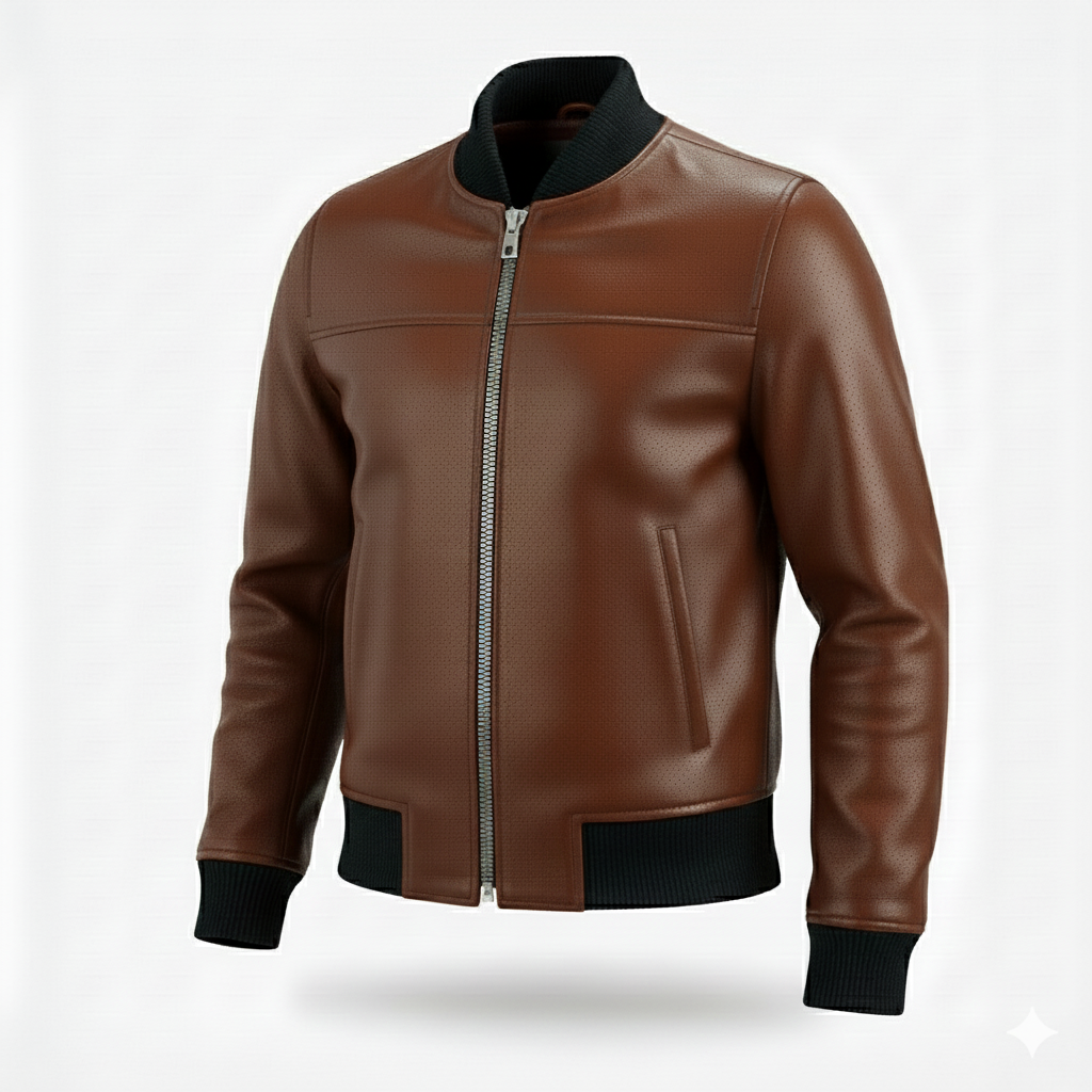 men’s premium leather style jacket men’s premium leather style jacket