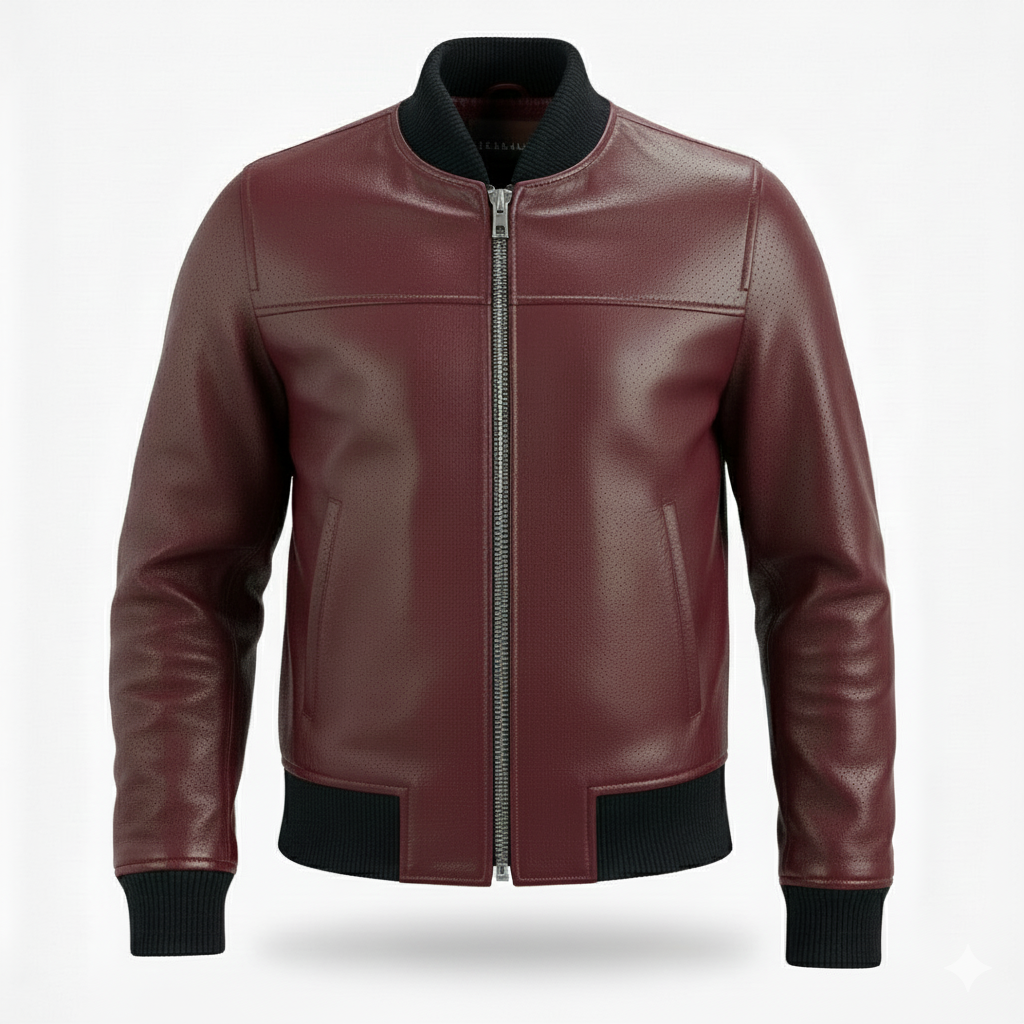 men’s premium leather style jacket men’s premium leather style jacket