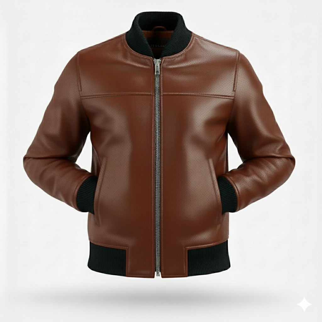 men’s premium leather style jacket men’s premium leather style jacket