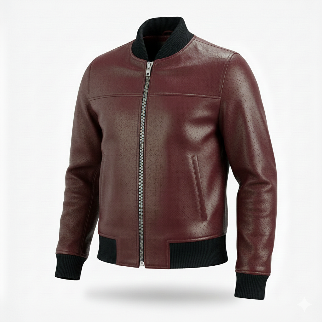 men’s premium leather style jacket men’s premium leather style jacket