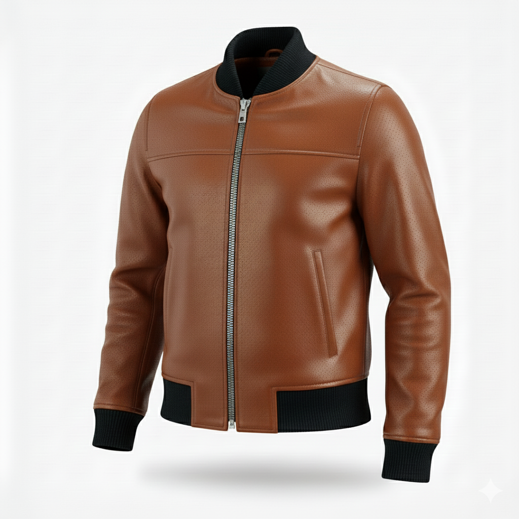 men’s premium leather style jacket men’s premium leather style jacket