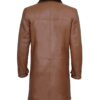 men’s shearling leather long coat men’s shearling leather long coat