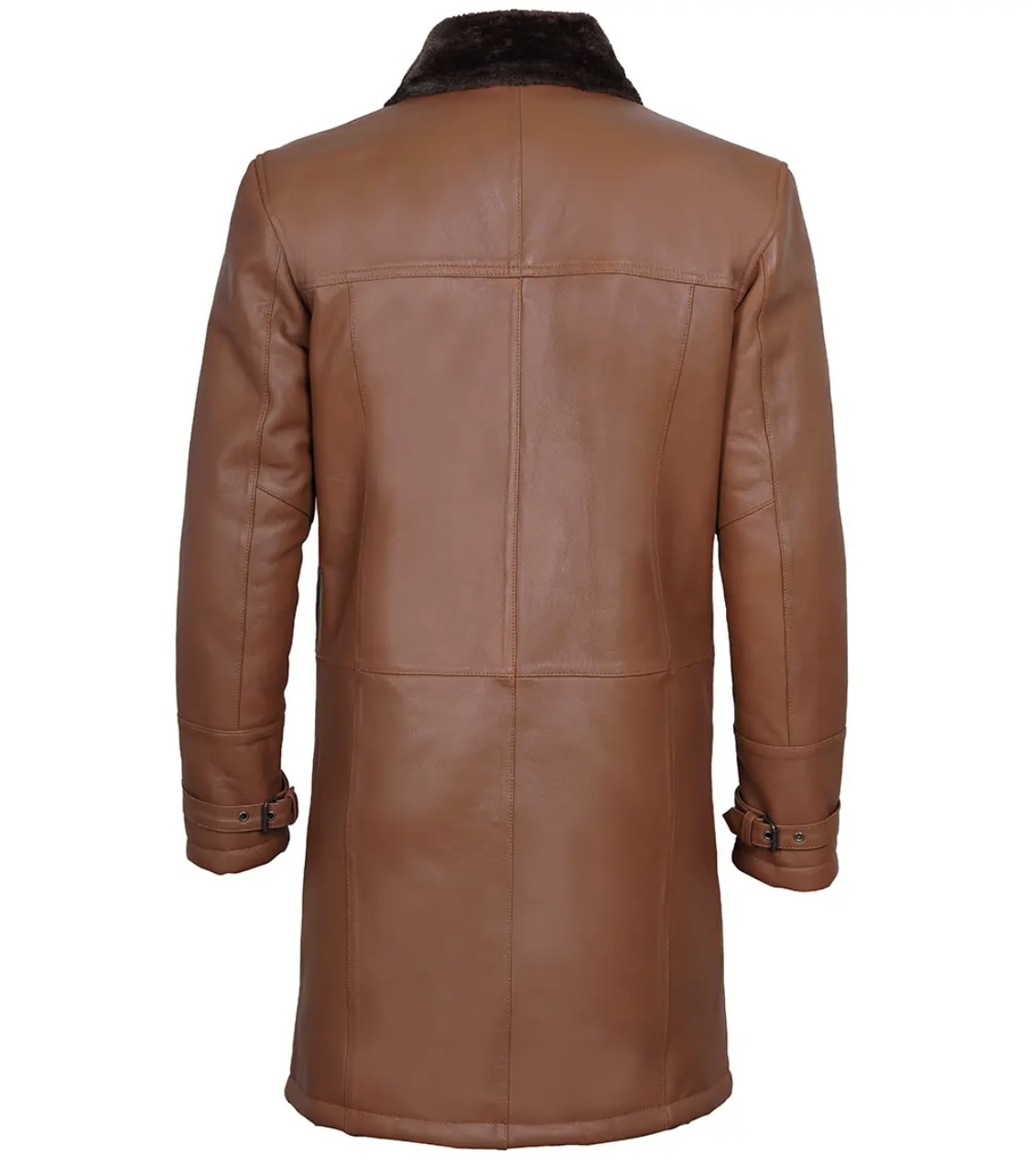 men’s shearling leather long coat men’s shearling leather long coat