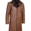 men’s shearling leather long coat men’s shearling leather long coat