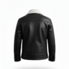 men’s premium shearling collar leather jacket men’s premium shearling collar leather jacket