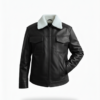 men’s premium shearling collar leather jacket men’s premium shearling collar leather jacket