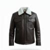 men’s premium shearling collar leather jacket men’s premium shearling collar leather jacket