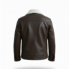 men’s premium shearling collar leather jacket men’s premium shearling collar leather jacket