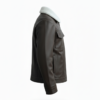 men’s premium shearling collar leather jacket men’s premium shearling collar leather jacket