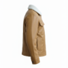 men’s premium shearling collar leather jacket men’s premium shearling collar leather jacket