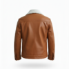 men’s premium shearling collar leather jacket men’s premium shearling collar leather jacket