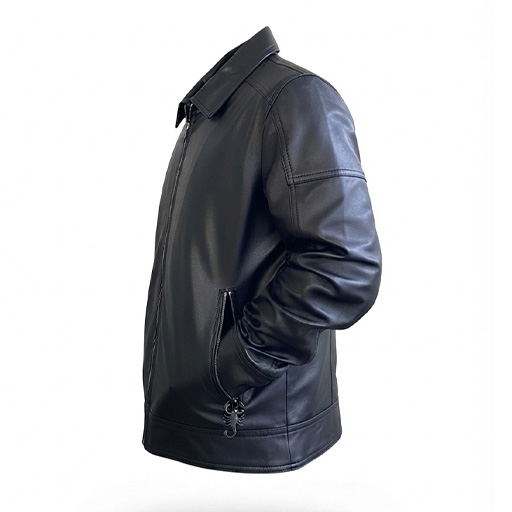 Classic Black Leather Jacket – Timeless Style & Everyday Edge - Image 2