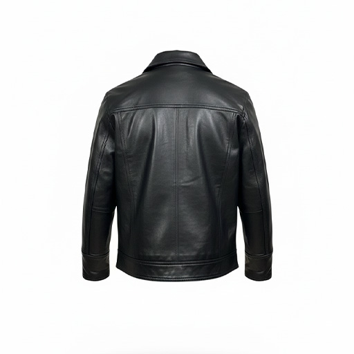 Classic Black Leather Jacket – Timeless Style & Everyday Edge - Image 3